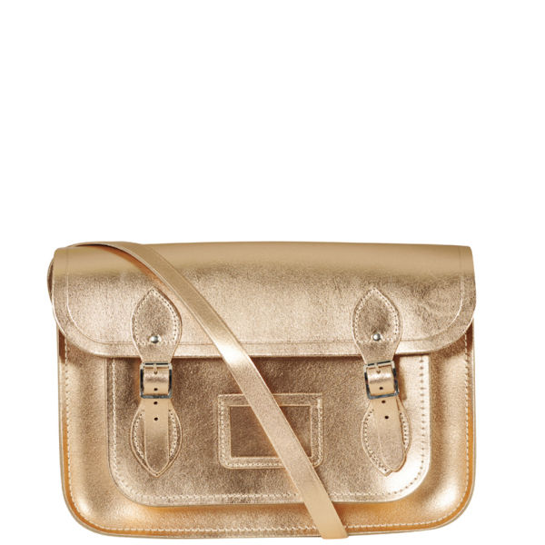 The Cambridge Satchel Company 13 Inch Leather Satchel - Rose Gold