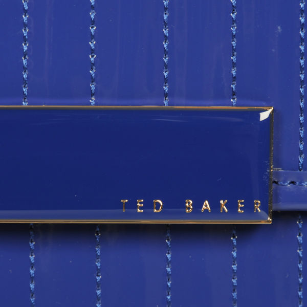 Ted Baker Lilsy Enamel Flap iPad Case - Bright Blue