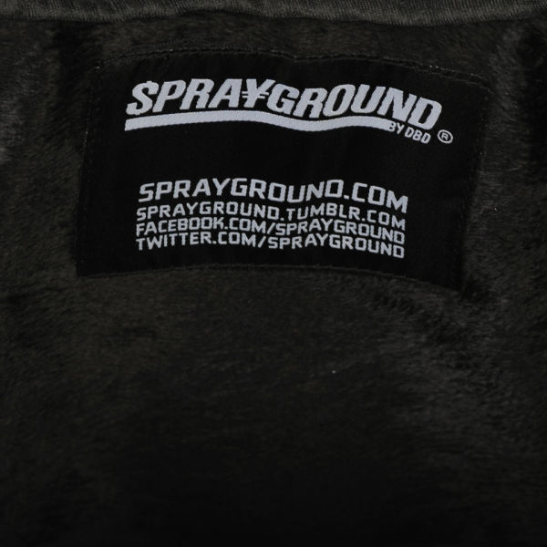Sprayground Hello My Name is 15 Inch Laptop Case - Green/Camo