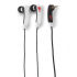 VIBE Fli Zipper Earphones inc Mic - Black