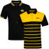 Everlast Men's 2 Pack Polo Shirt  - Black / Yellow / White