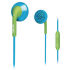 Philips Universal In-Ear Headset: Blue and Green 