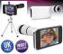 iPhone Telephoto Lens and Tripod for 3G/3GS - White
