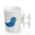Twitter Styled Tweet Mug with Hashtag Handle