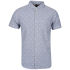 Brave Soul Heritage Men's Orpheus Short Sleeve Anchor Print Shirt - Blue Brave Soul Heritage Men's Orpheus Short Sleeve Anchor Print Shirt - Blue