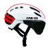 Casco Speedairo Helmet with Smoke Visor - White 
