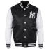 Majestic Men's Yankees Bleacher Satin Jacket - Black Majestic Men's Yankees Bleacher Satin Jacket - Black