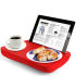 iBed Cushioned Portable Lap Desk Tray - Red