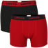 Levi's Men's 2-Pack Inglewood Boxer Shorts - Black/Red