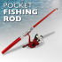 Pocket Sized Extendable Fishing Rod