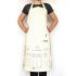 Kitchen Apron with Cooking Guide Print