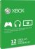Xbox Live 12 month Gold Membership Card