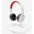 Wesc Rza Street Headphones - Red/White