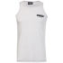Gymheadz Sportswear Men's White Fitness Tank Top