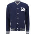 55 Soul Men's Manning Baseball Jacket - Navy