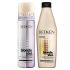 Redken Blonde Idol Shampoo (300ml) and Custom-Tone Violet Conditioner (196ml) Duo