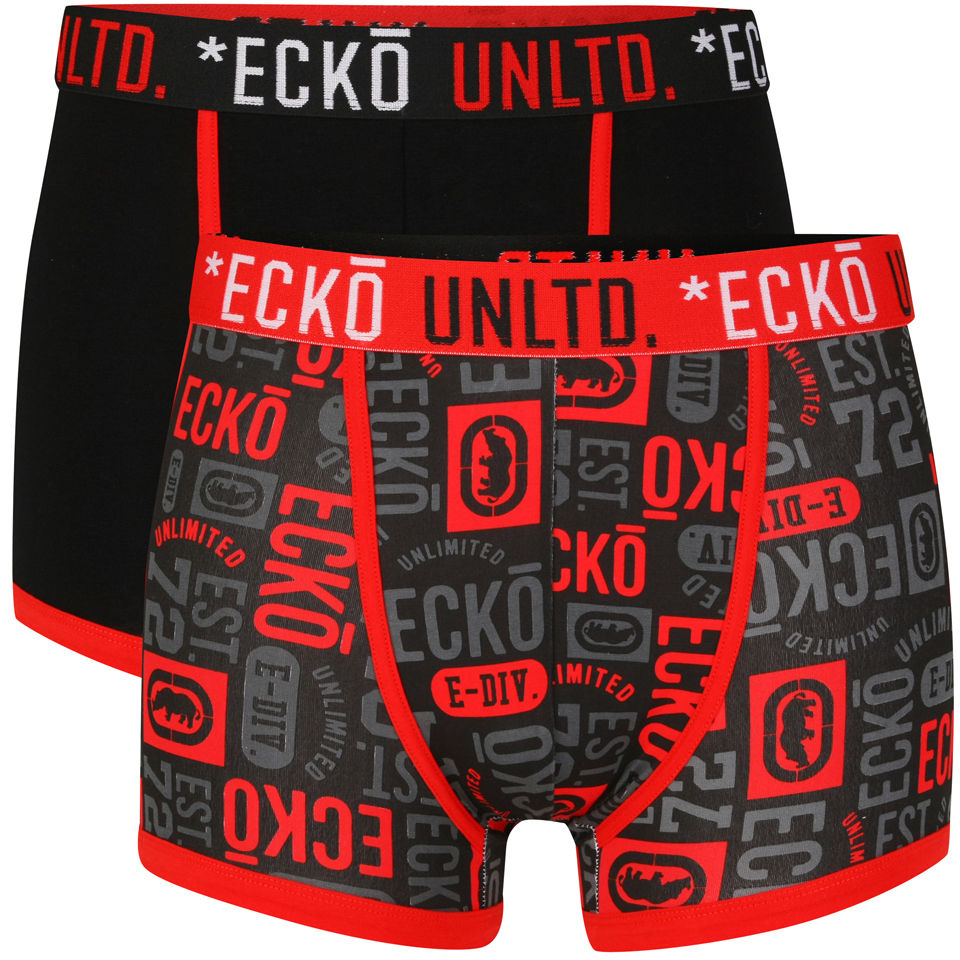 Ecko Men's 2-Pack Boxers - Black | Compra Online | Mankind