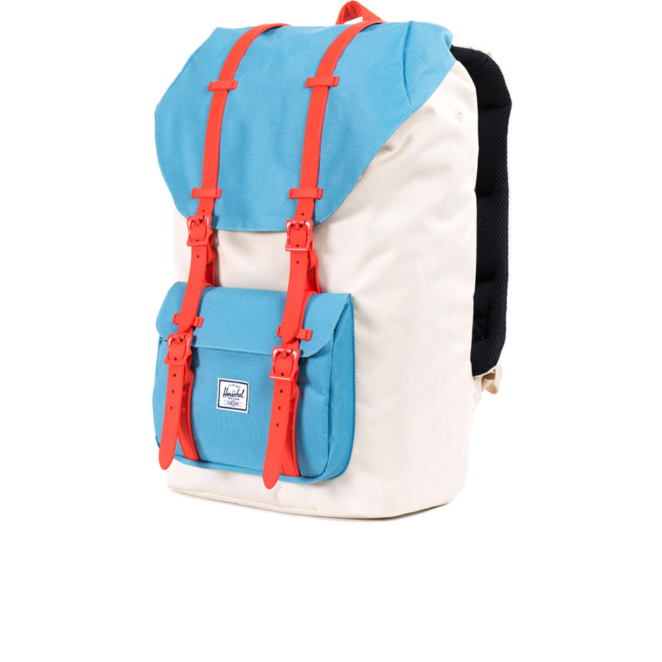 Herschel Supply Co. Little America Backpack White Blue Red