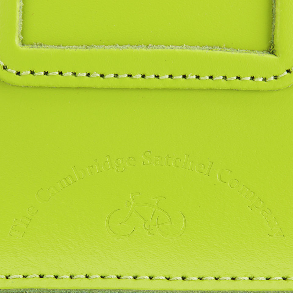 The Cambridge Satchel Company Leather Clutch Bag - Apple Green