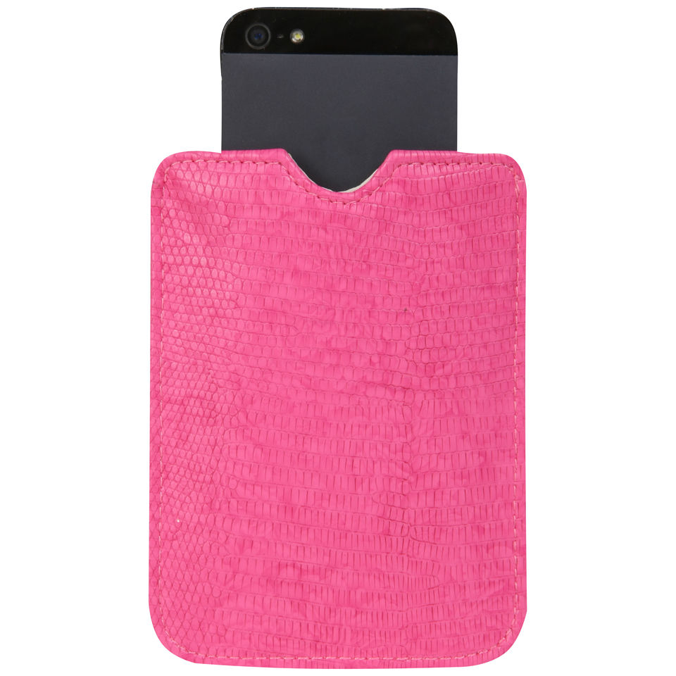 French Connection Textured iPhone 5 Case - Raspberry Ripple