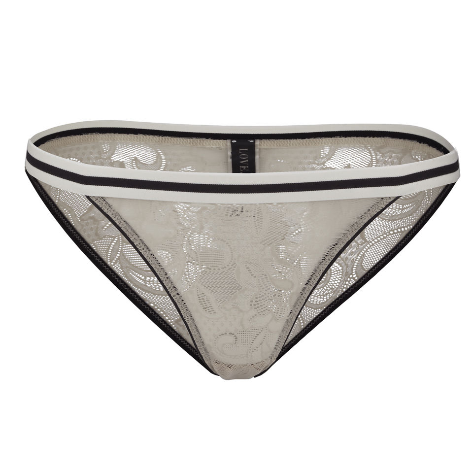 Love Stories Women's Wild Rose Lace Knickers - Off White