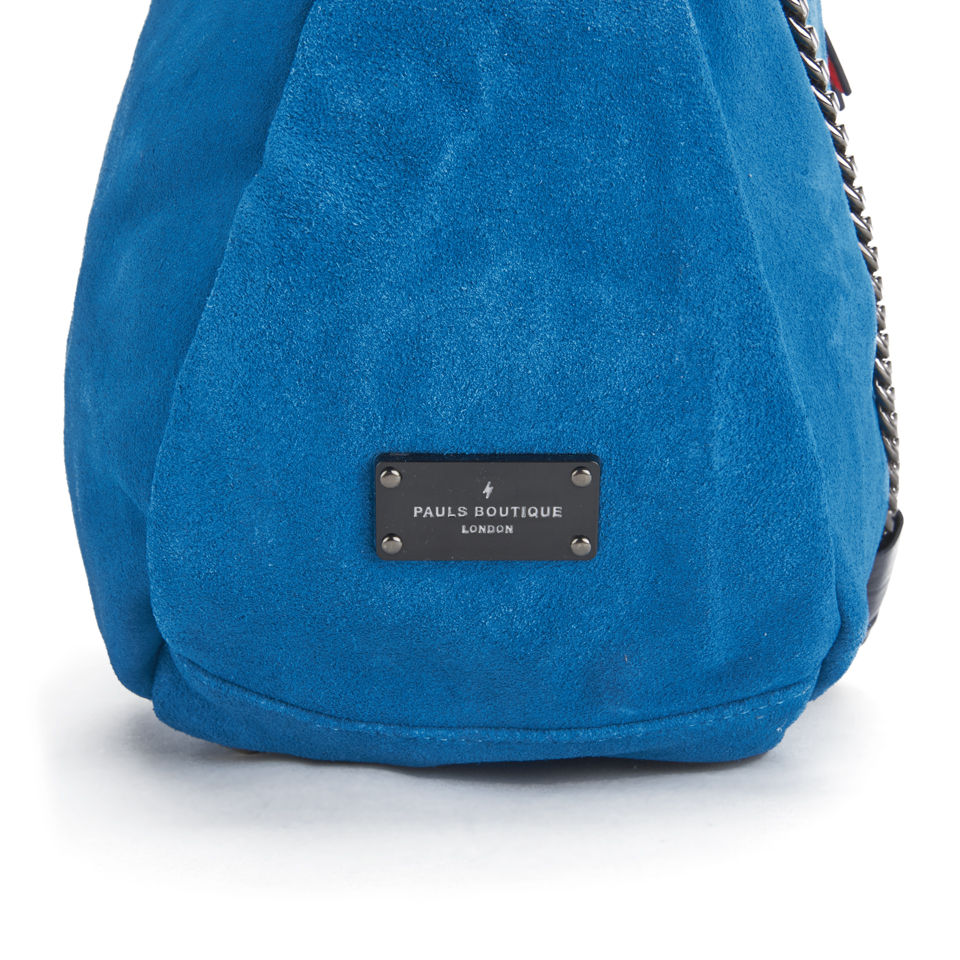 Paul's Boutique Alexa Slouchy Suede Tote Bag - Teal