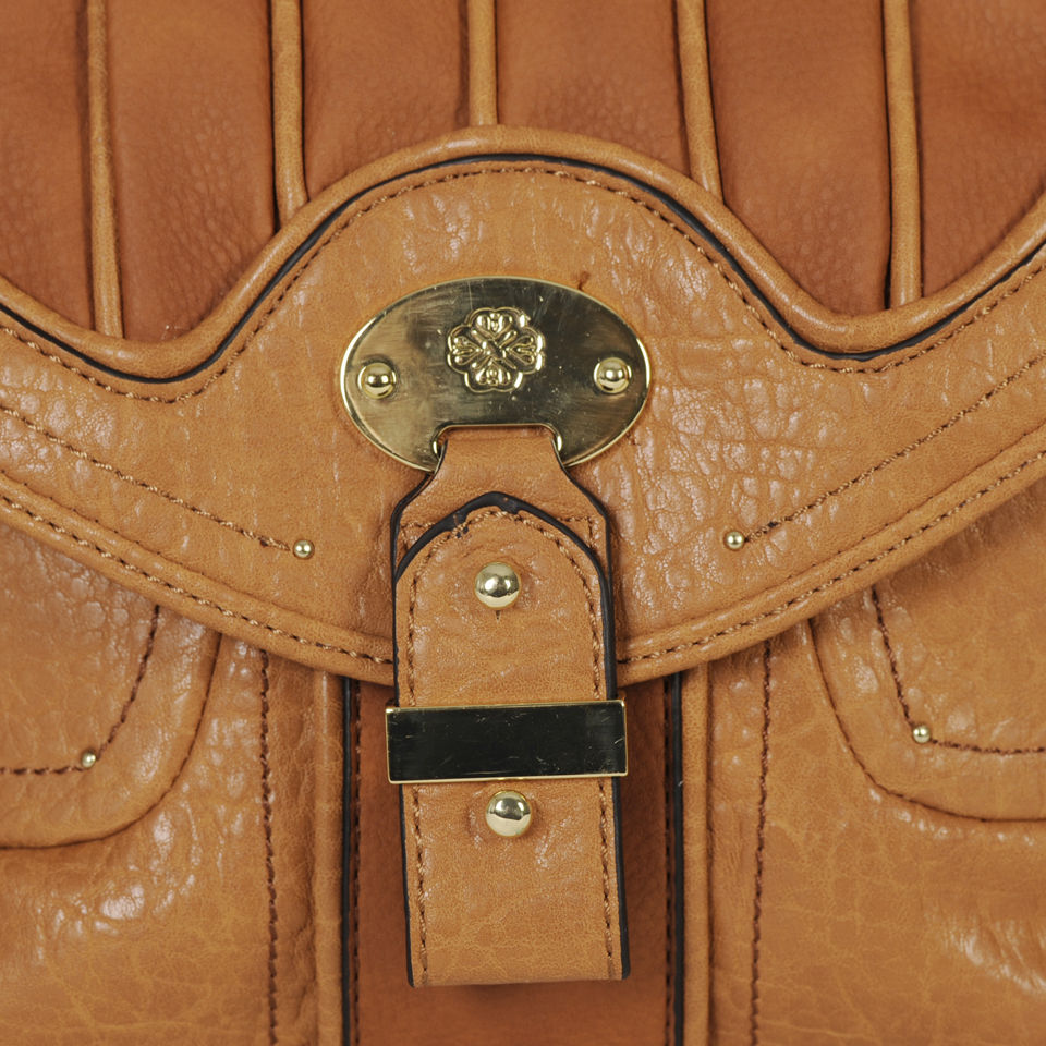 Mischa Barton Jersey Large Cross Body bag - Tan