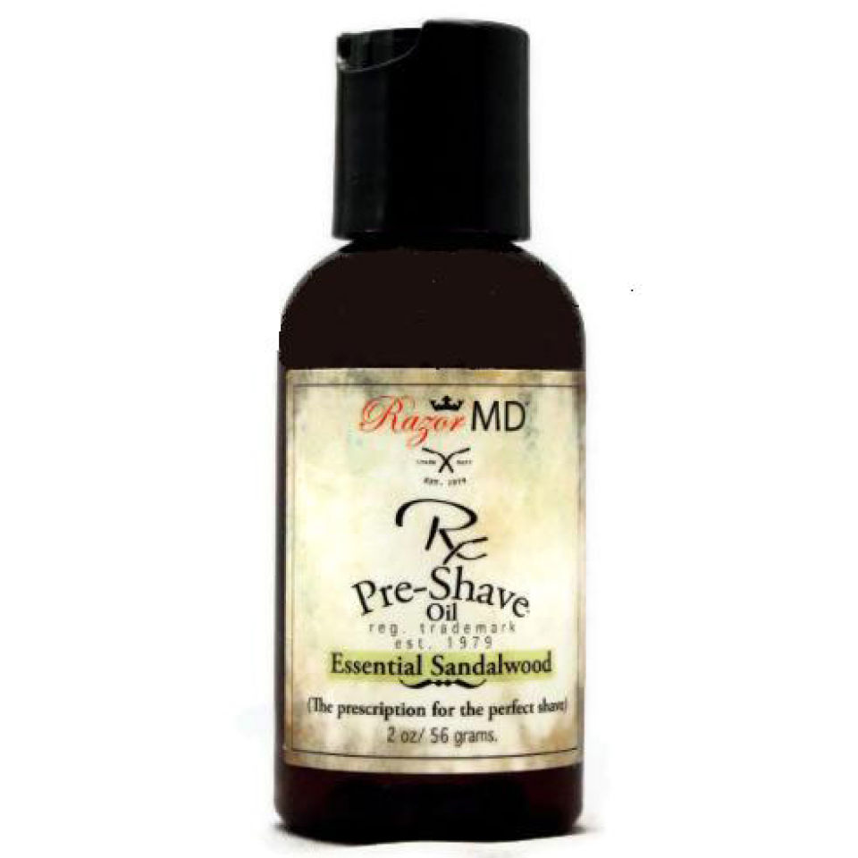 Razor MD Essential Sandalwood Pre Shave Oil (56ml)