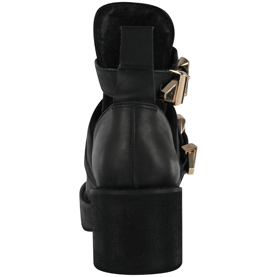 Jeffrey Campbell Women s Coltrane Leather Boots Black Allsole
