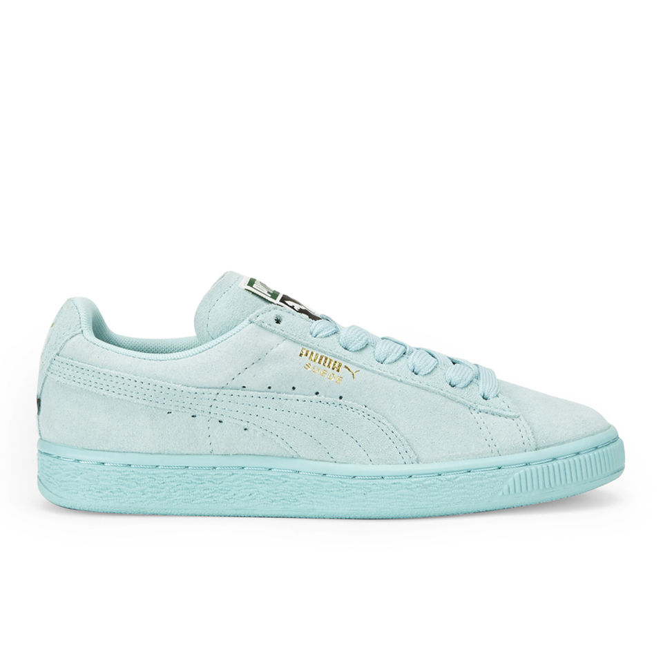 Puma light deals blue trainers