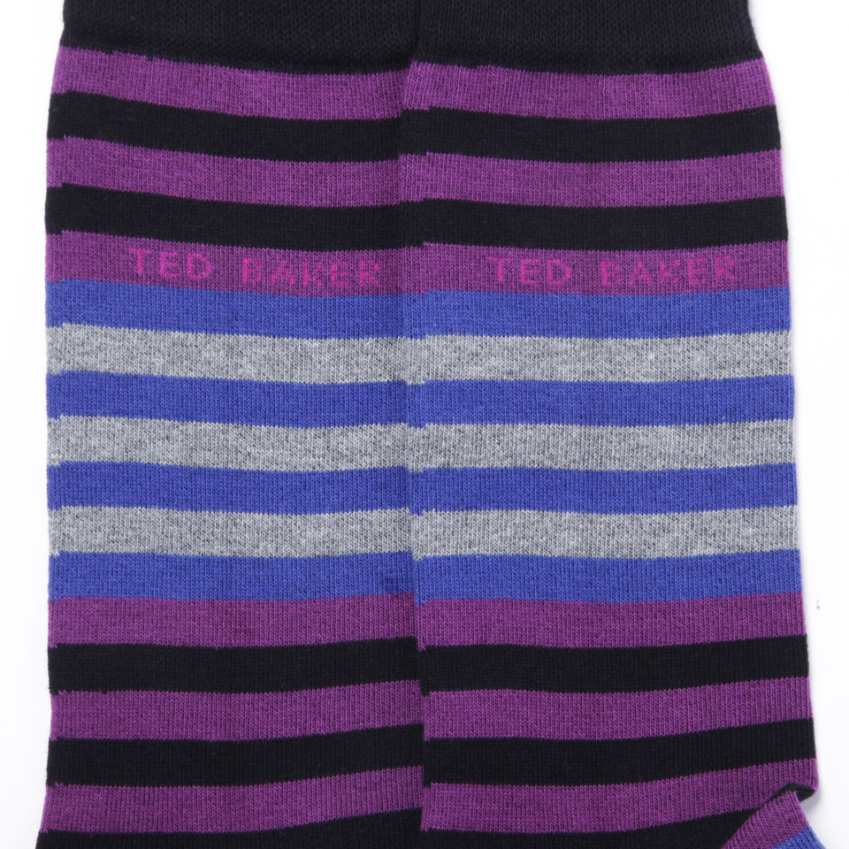 Ted Baker Men's Domdom Stripe Socks - Multi