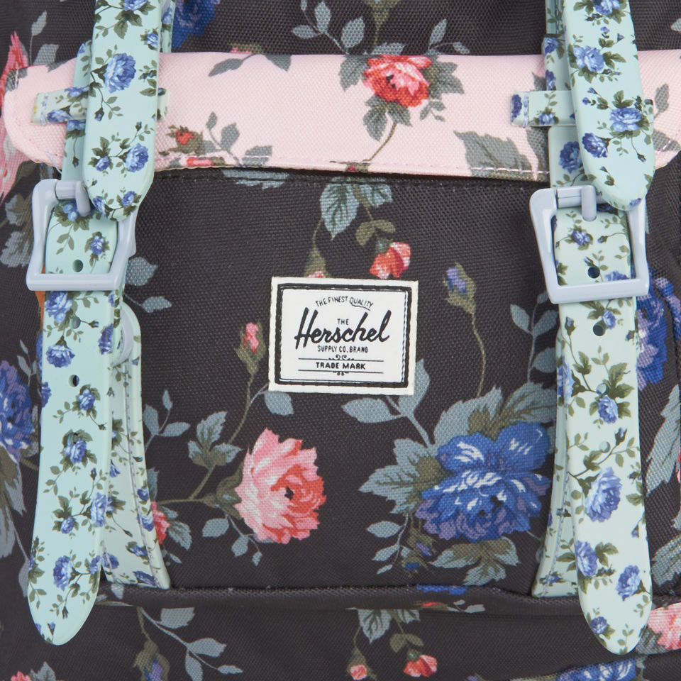 Herschel Supply Co. Little America Mid-Volume Backpack - Black Floral