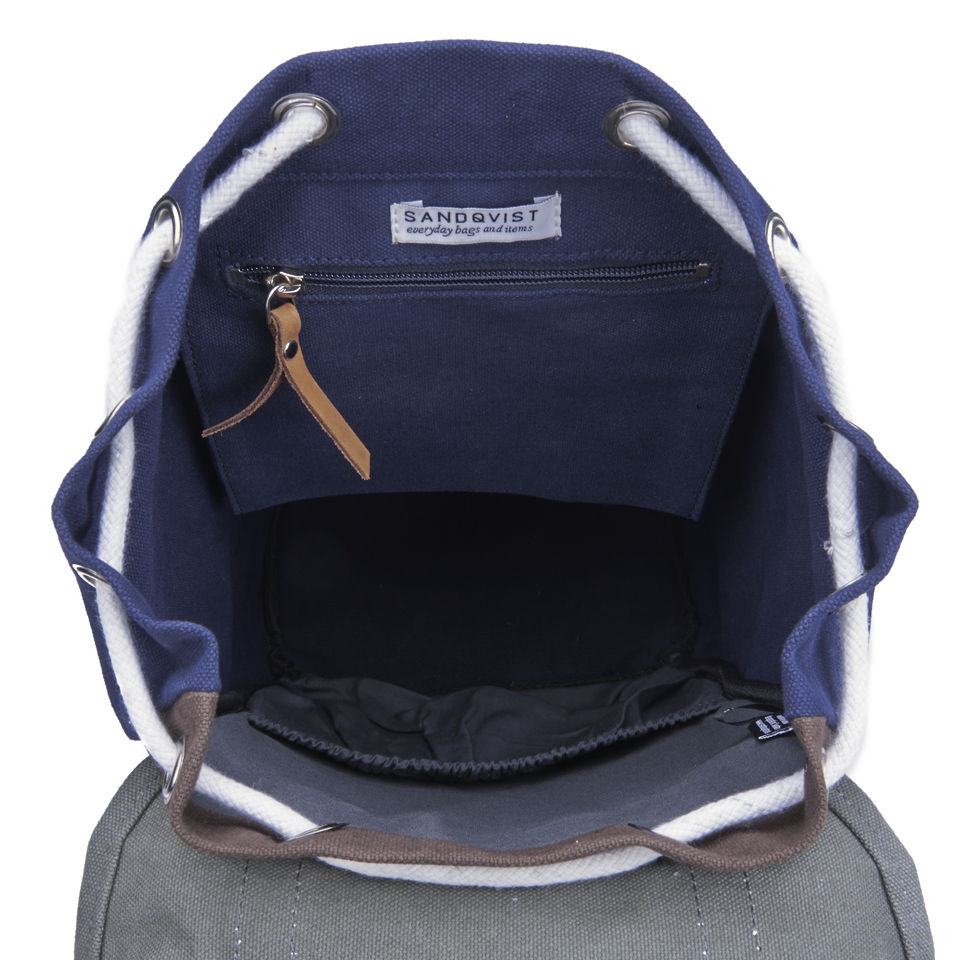 Sandqvist Men's Stig Backpack - Multi/Blue/Grey
