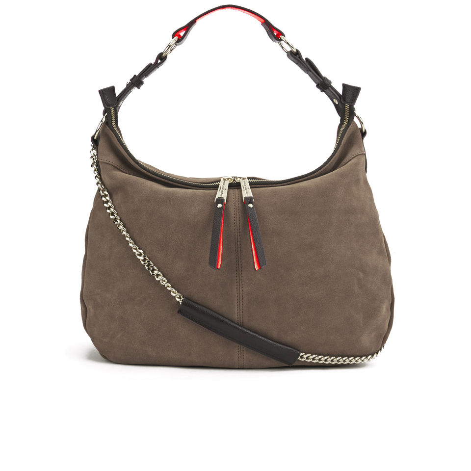 Paul's Boutique Alexa Slouchy Suede Tote Bag - Tan