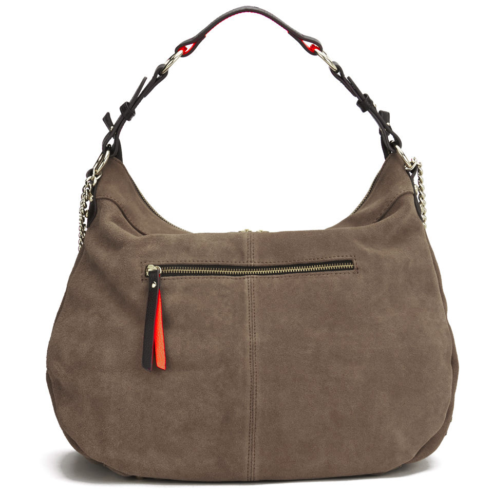 Paul's Boutique Alexa Slouchy Suede Tote Bag - Tan