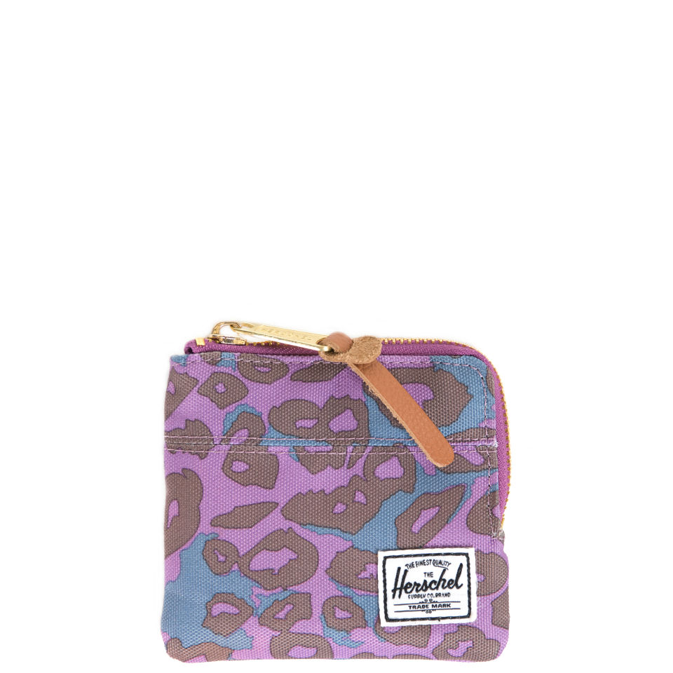 Herschel Supply Co. Johnny Wallet - Purple Leopard