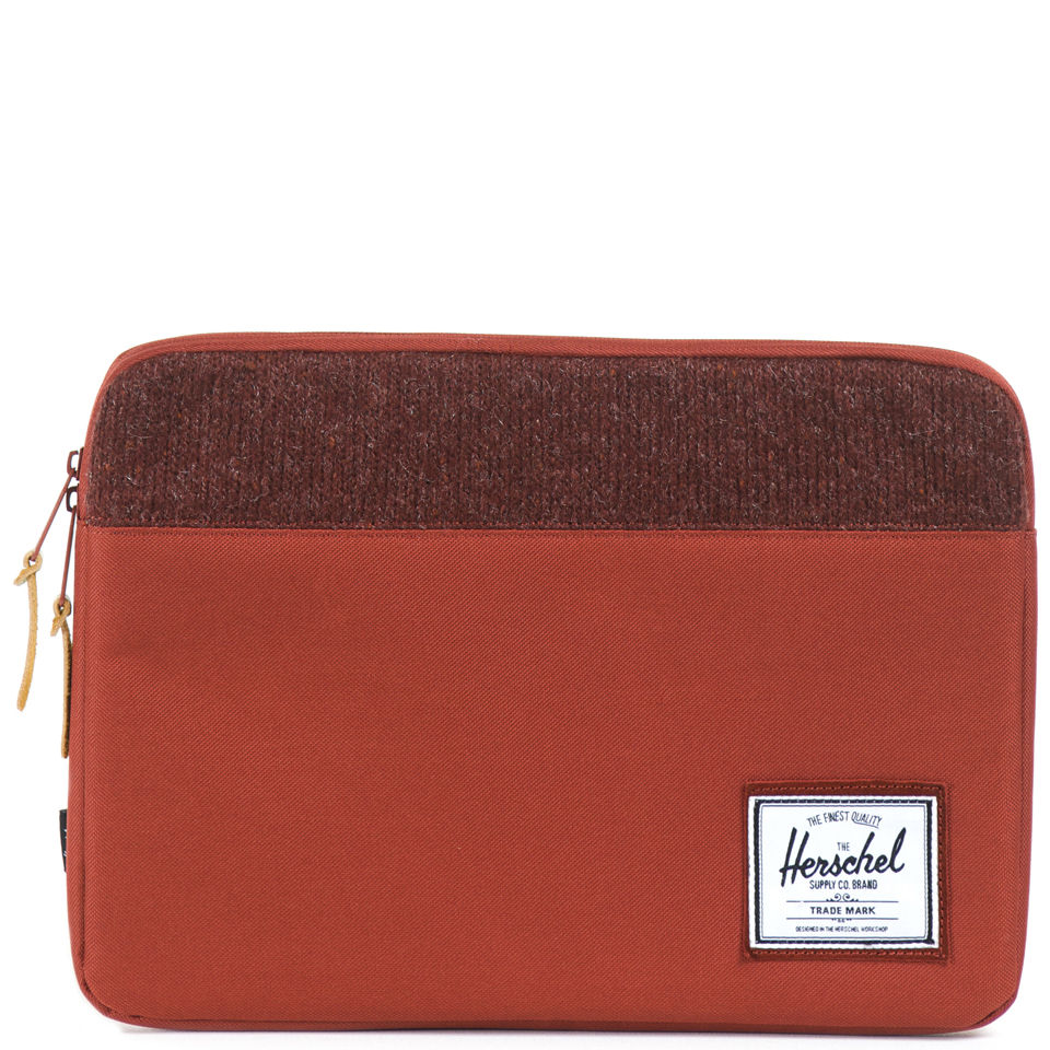 Herschel Supply Co. Anchor 13 Inch Knitted MacBook Sleeve - Rust