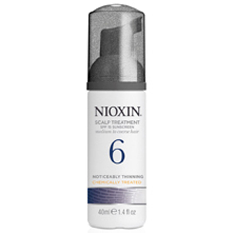 NIOXIN System 6 Scalp Treatment for Noticeably Thinning, Medium to Coarse, Natural and Chemically Treated Hair (100ml)