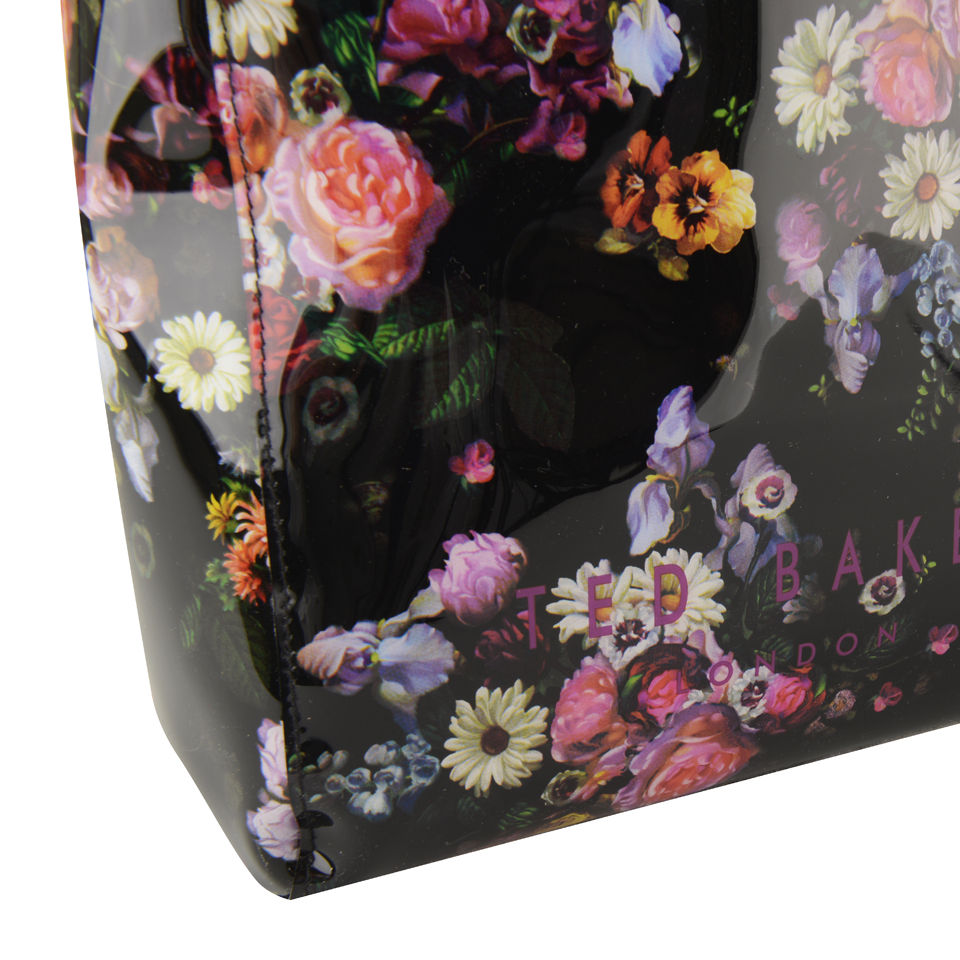 Ted Baker Senny Oil Blossom Umbrella Icon Bag Set - Black