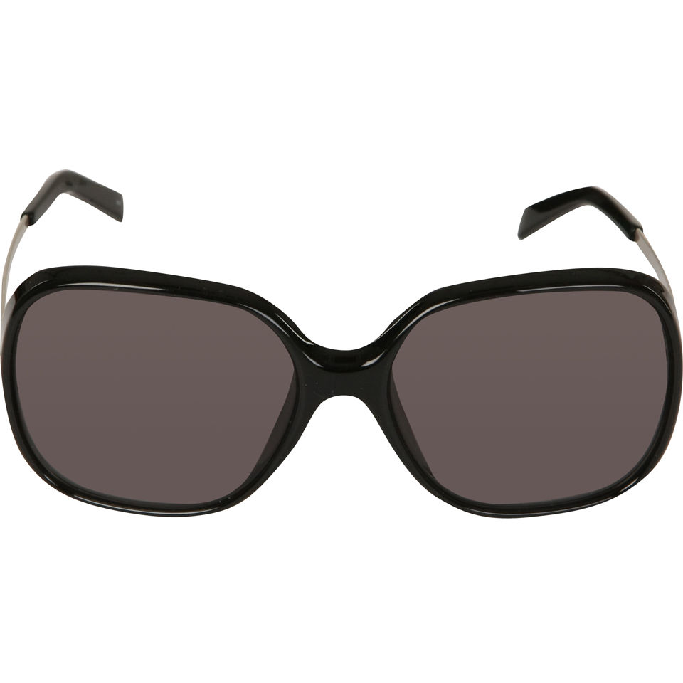 Fendi Oversized Round Sunglasses - Black