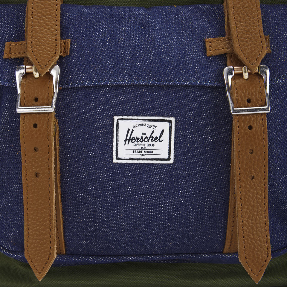 Herschel Supply Co. Select Little America Backpack - Dark Army/Indigo Denim