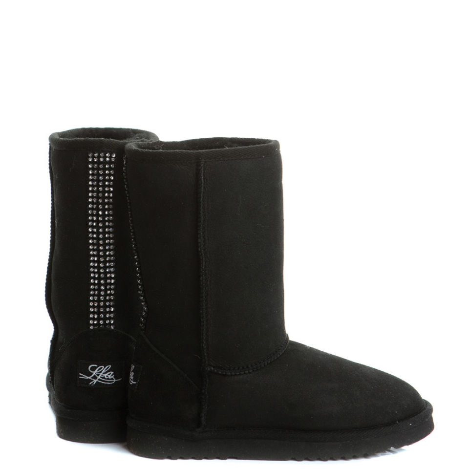Love From Australia Women's Classic Short Party Boots- Black