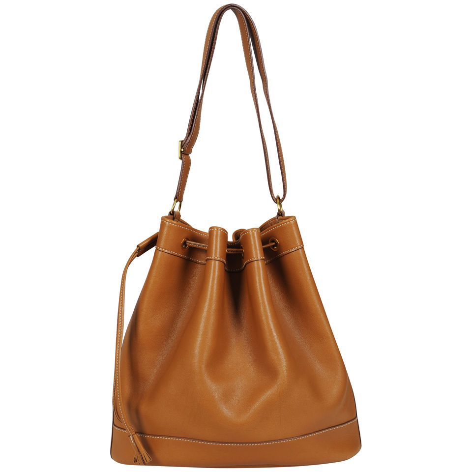 Hermes Vintage Leather Bucket Bag