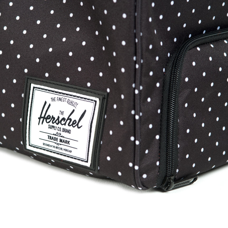 Herschel Supply Co. Novel Polkadot Duffle Bag Black