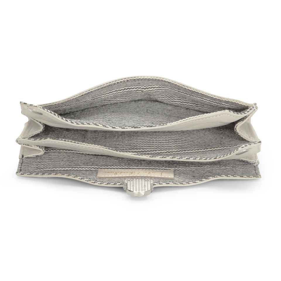 Kate Sheridan Women's Tuck Tite Leather Wallet - White