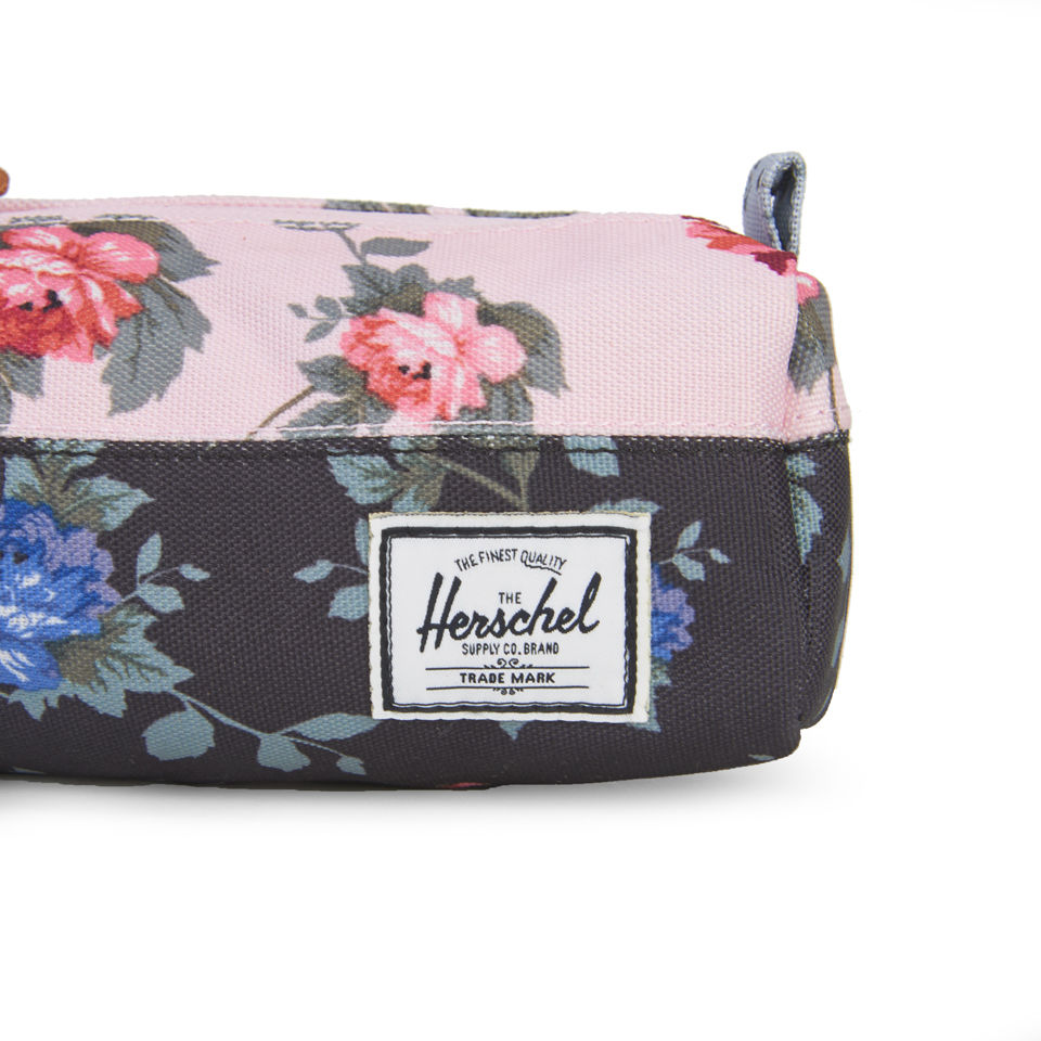 Herschel Supply Co. Settlement Pencil Case - Black Floral