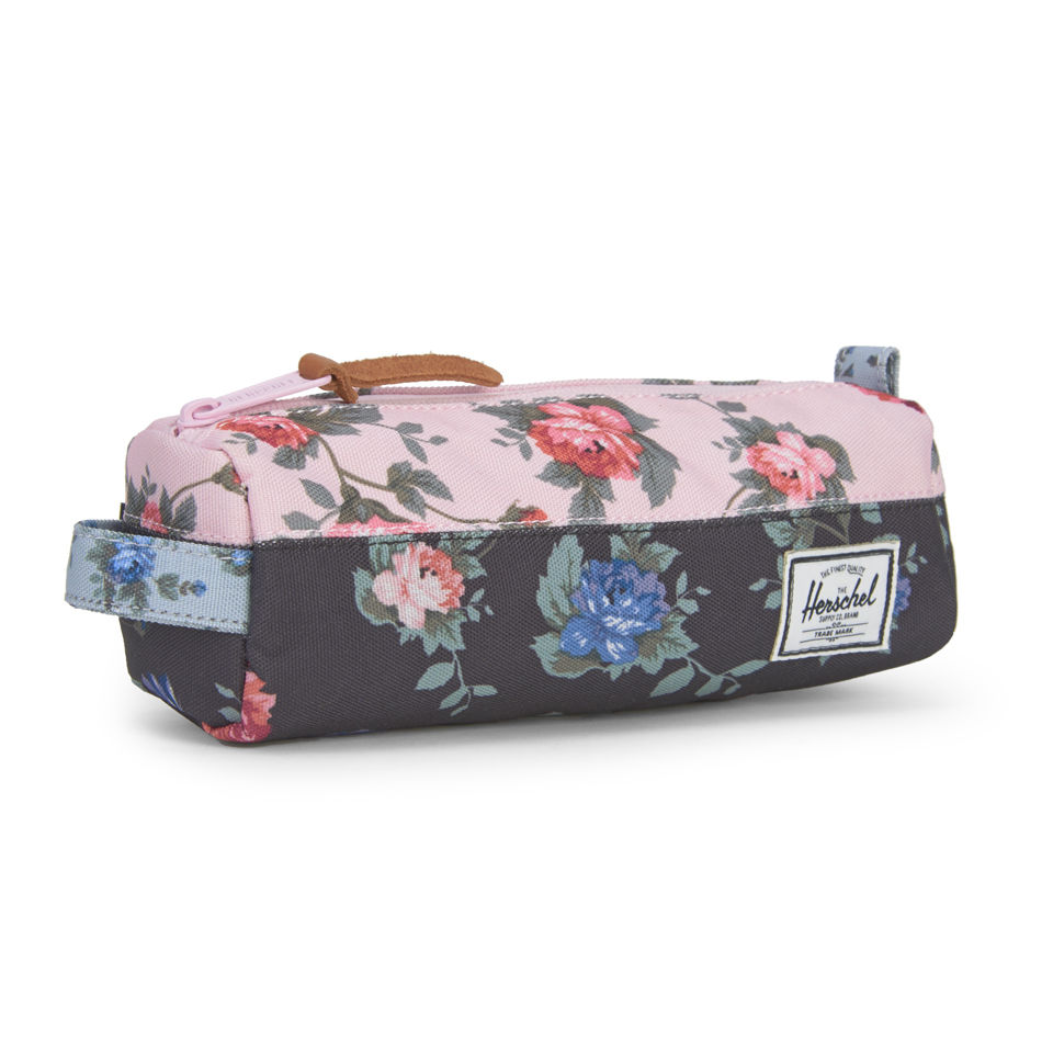 Herschel Supply Co. Settlement Pencil Case - Black Floral