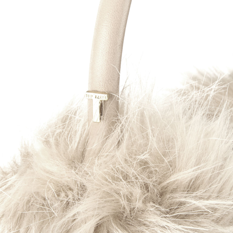 Ted Baker Faux Fur Earmuffs - Taupe
