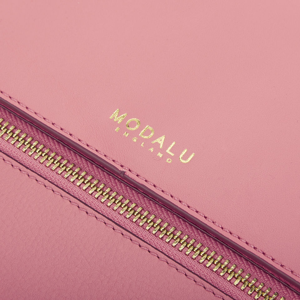 Modalu Women's Erin Clutch Bag - Geranium Pink