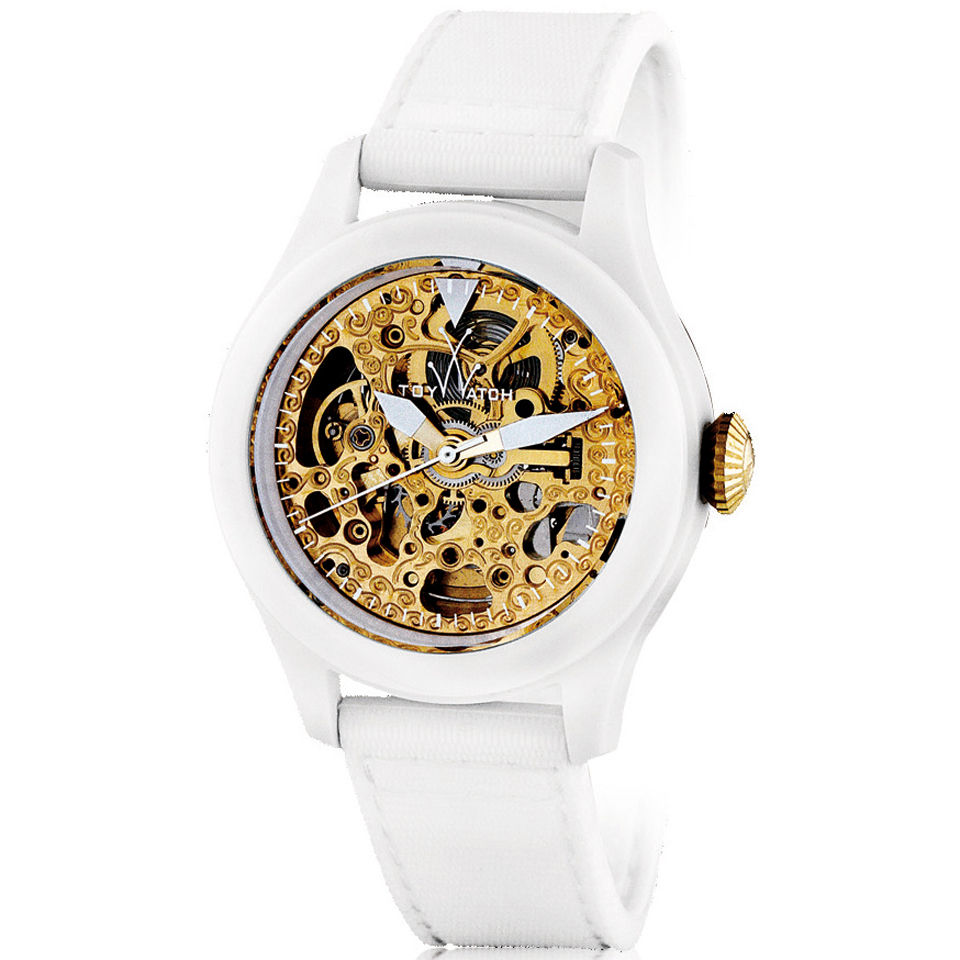 ToyWatch Toy2fly Skeleton Watch White